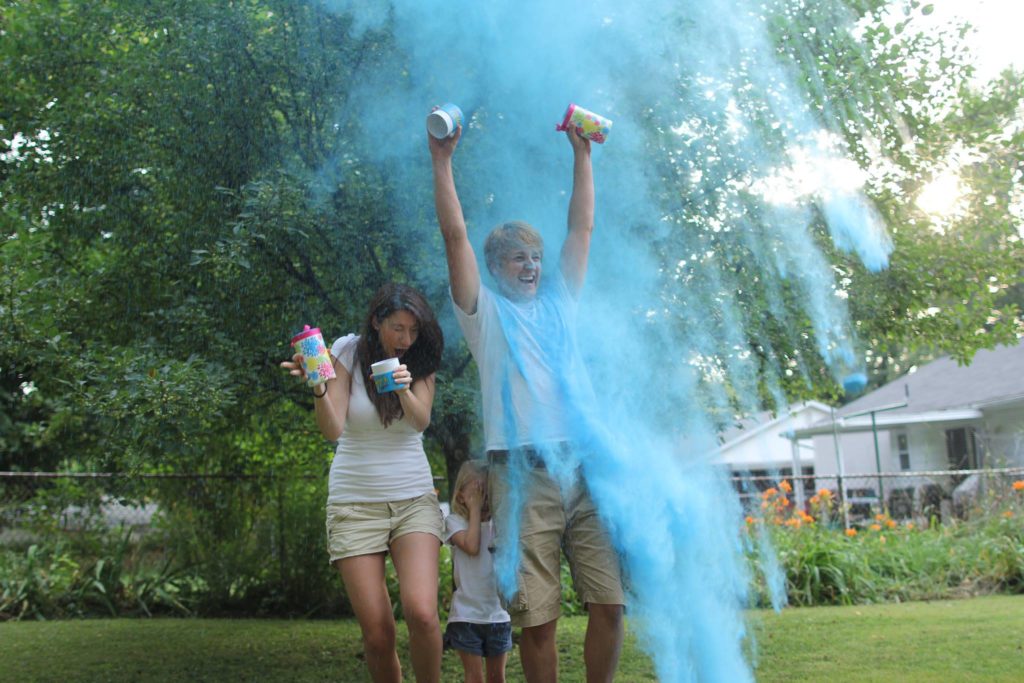 gender reveal boy