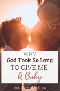 Pinterest Pin Why God Took So Long To Give Me A Baby pregnany belly