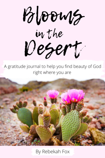 Blooms in the Desert Gratitude Journal